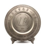 企業慶典紀念盤定做,金屬紀念盤定制
